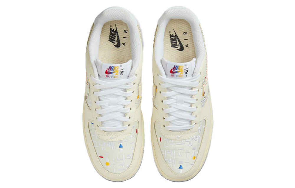 Кроссовки Nike Air Force 1 Low "Hangeul Day" (Женская размерная сетка)