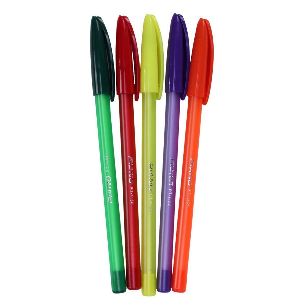 Ручка масляная Piano, 0,7мм, синяя (Комплект 50шт.)