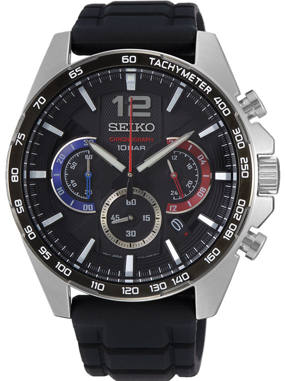 Японские наручные часы Seiko SSB347P1 с хронографом
