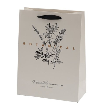 GAEM Пакет подарочный M (бумага 210г/м2, блок 12шт), L24 W11 H32 см