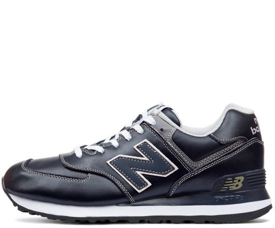 Кроссовки New Balance 574 Leather Blue