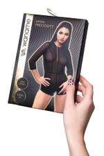 Эротический комбинезон Waname Preciosity черный 46-48