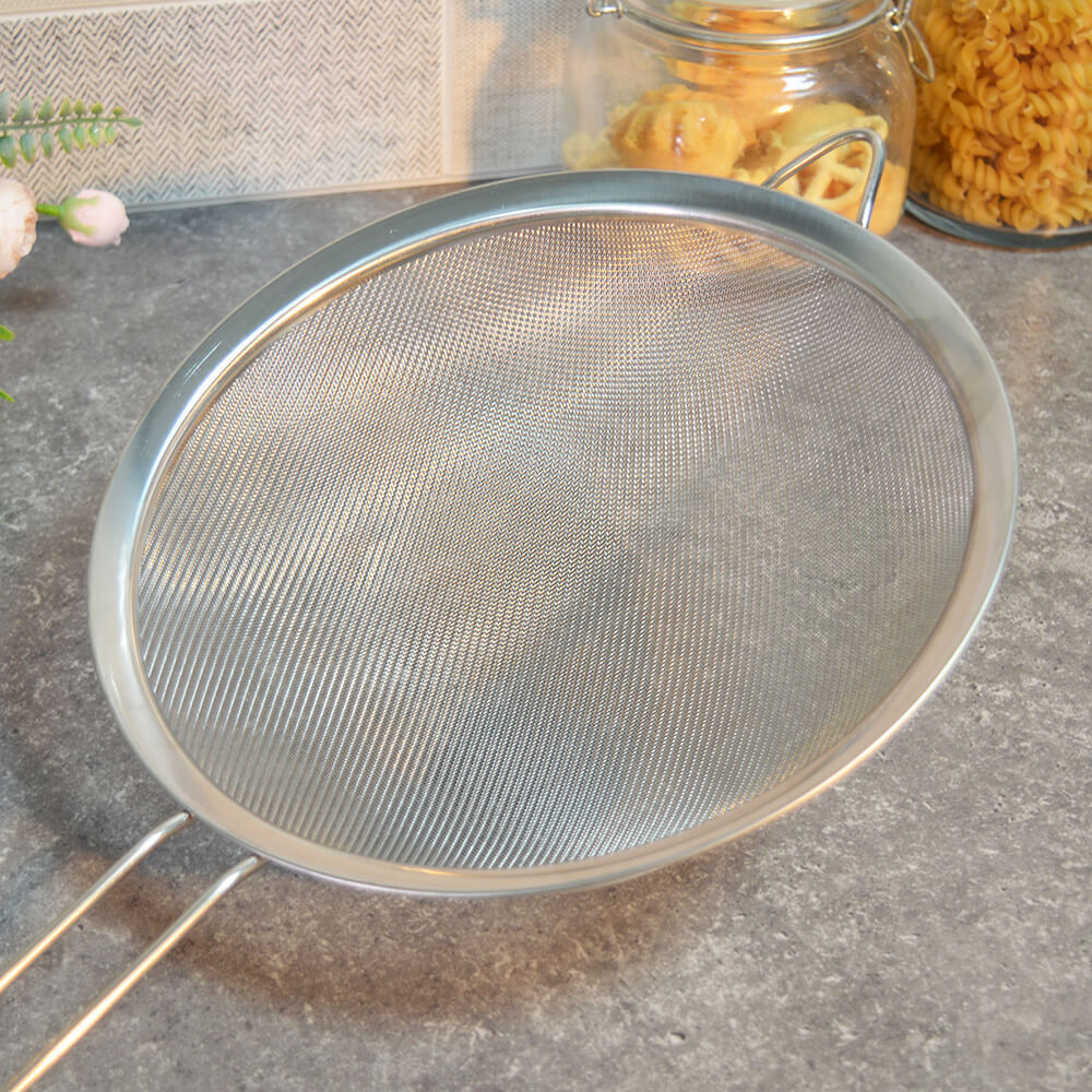 Сито 230мм нерж с металлической ручкой