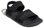 Adidas Adilette Sandal polyester Velcro beach sandals men and women same style black