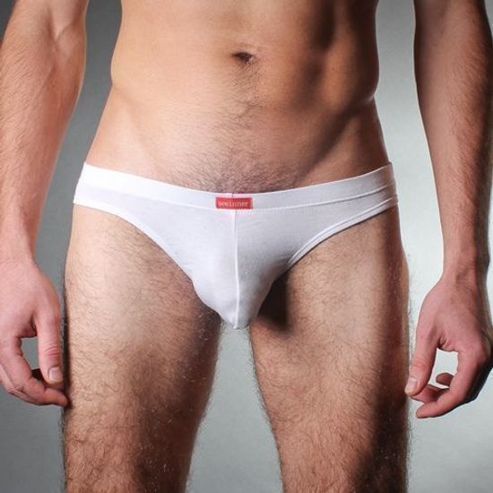 Мужские трусы джоки белые Seeinner White
