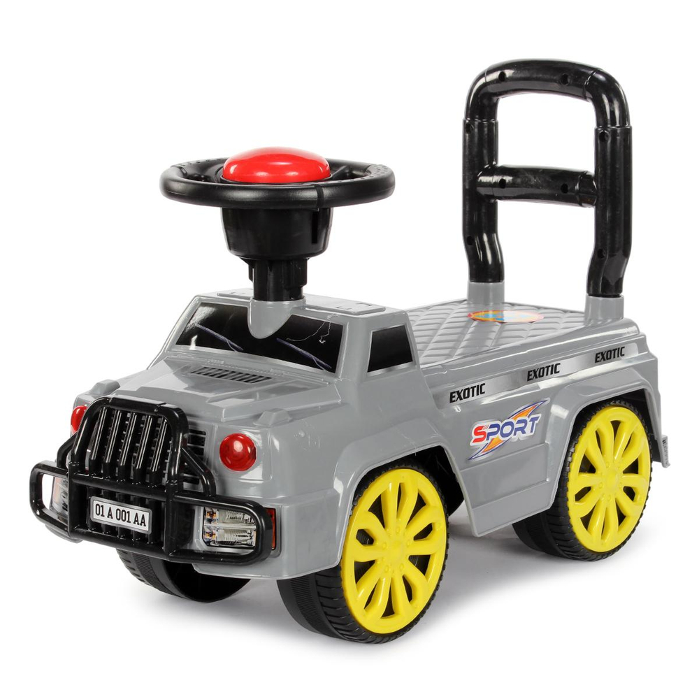 Толокар музыкальный №1 серый FTP-028-С