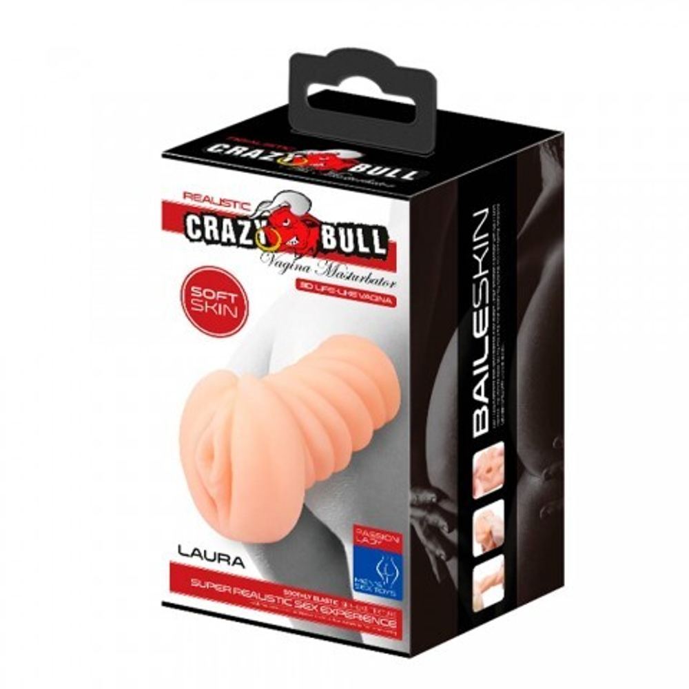 Мастурбатор реалистичный в виде вагины Laura