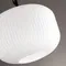 4753/1 PENDANT ODL21 489 белый/черный Подвес E27 60W ROOFI