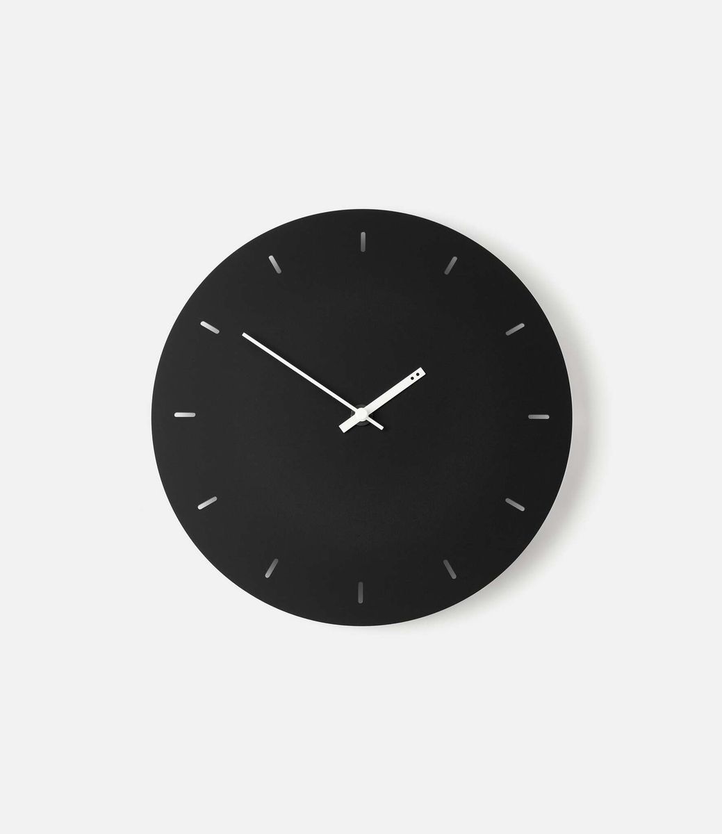 TOO Designs Minimal Clock Black — настенные часы