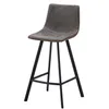 Полубарный стул Netro, 66 см, серый