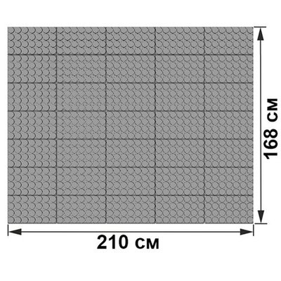 Набор GigoBloks Outdoor 10" S - 210x168 см