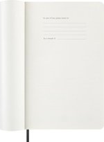 Еженедельник 2026 Moleskine Precious & Ethical MAMBA 13х21см обложка экокожа, черный в подарочной коробке