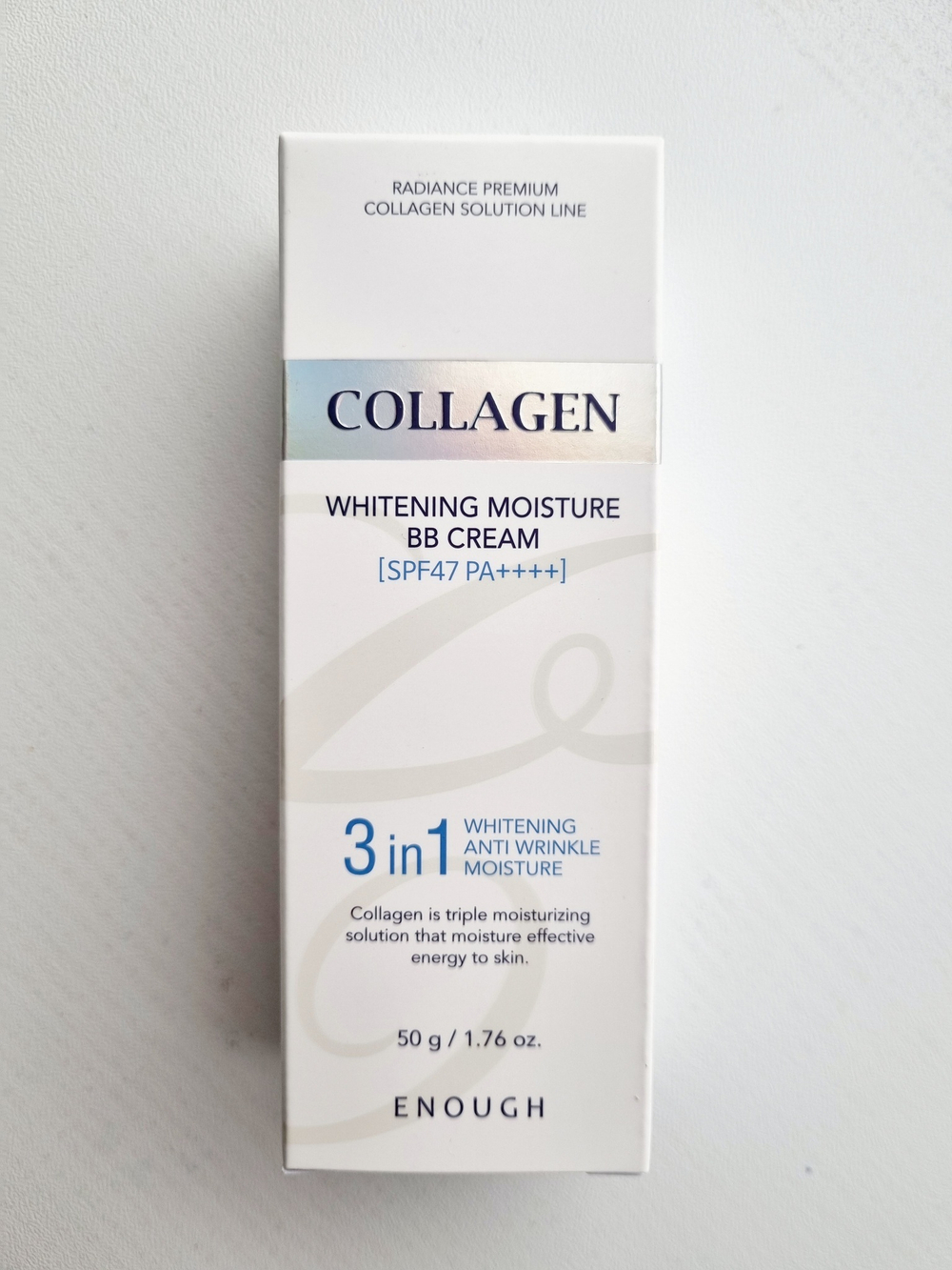 Enough Collagen 3 in1 Whitening Moisture BB крем с морским коллагеном SPF47 PA+++ 50г