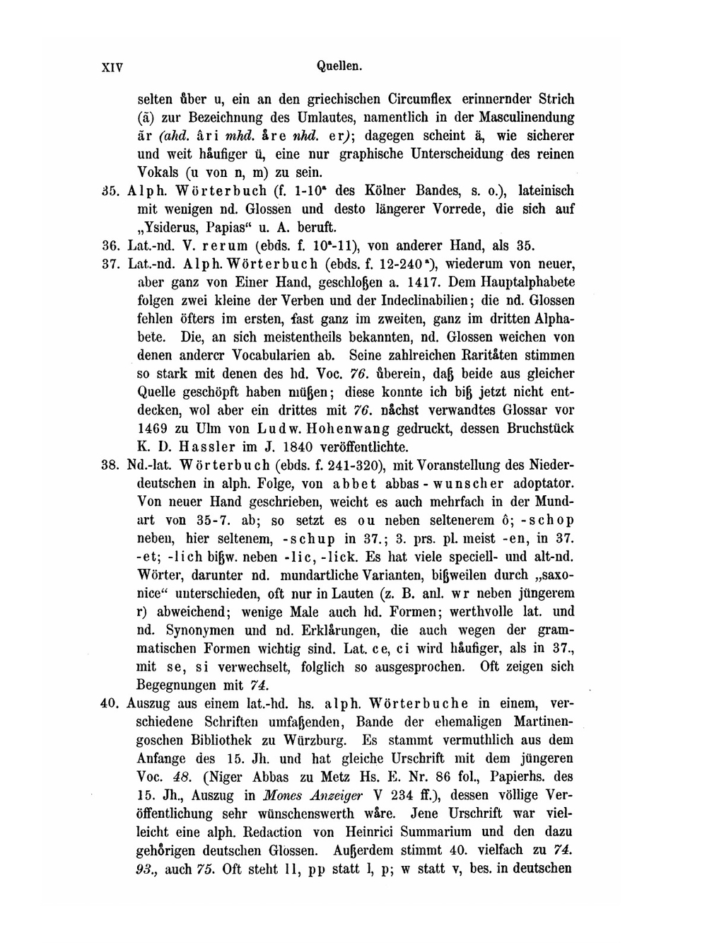 Novum glossarium latino-germanicum mediae et infimae aetatis. Beiträge zur wissenschaftlichen Kunde der neulateinischen und der germanischen Sprachen | Lorenz Diefenbach