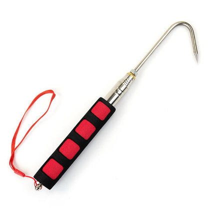 Багор телескопический с цветной неопреновой ручкой (60см)