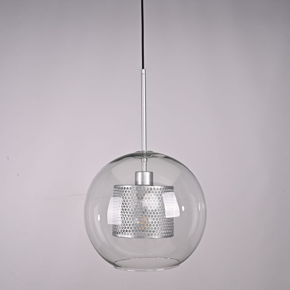 Подвесной светильник CATCH silver D30