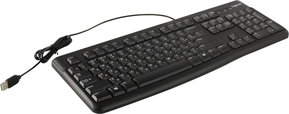 Клавиатура Logitech Keyboard K120 &lt;USB&gt;  105КЛ  &lt;920-002583&gt;