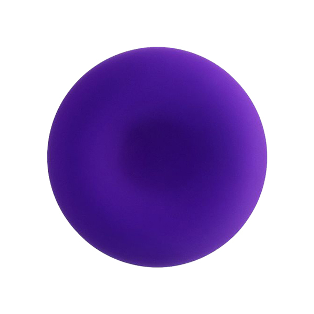 Фиолетовая анальная втулка 10см ToyFa ToDo Sholt 357031