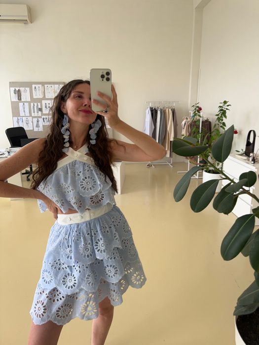 ЮБКА ТИНИ ГОЛУБОЙ