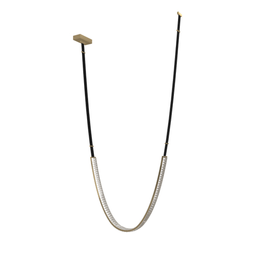 Подвесной светильник MD24083001-1G black/gold