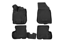 Коврики в салон для NISSAN Terrano (III) D10, 2014-, 4 шт. (Повышенная устойчивость, повышенная износостойкос FORMAT.3D3659210K