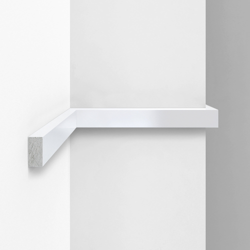 Молдинг гладкий Decomaster ECO LINE D047-114 20х10х2900 мм