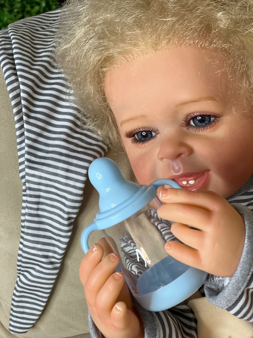 Кукла Реборн виниловая 55см в пакете (FA-325)