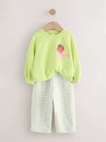 Толстовка и брюки в комплекте для девочки Next E55-735, Саталовый