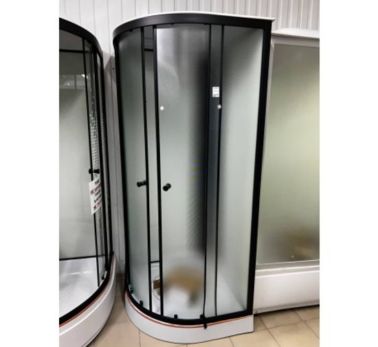 Душевая кабина ALT-091W , низкий  поддон, мат, 90х90х215