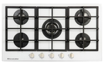 Поверхность варочная  Electronicsdeluxe GG5_1130245F TC-002 (белое стекло газ/к., 88*51) Россия