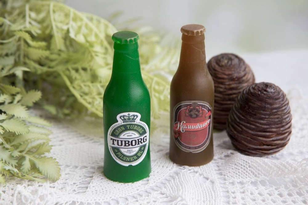 Силиконовая форма Бутылка пива