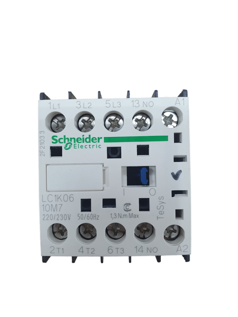 LC1K0610M7 Контактор K 3P, 6А, НО, 220В Schneider Electric