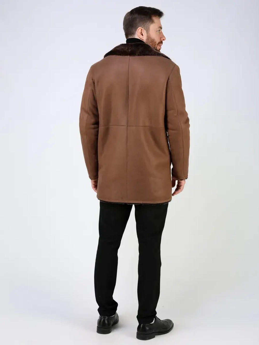 Дубленка зимняя натуральная куртка - пальто