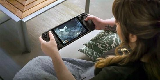 Игровая приставка Valve Steam Deck 64ГБ SSD, черный