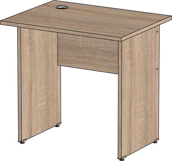 Стол письменный Стандарт Про дуб сонома