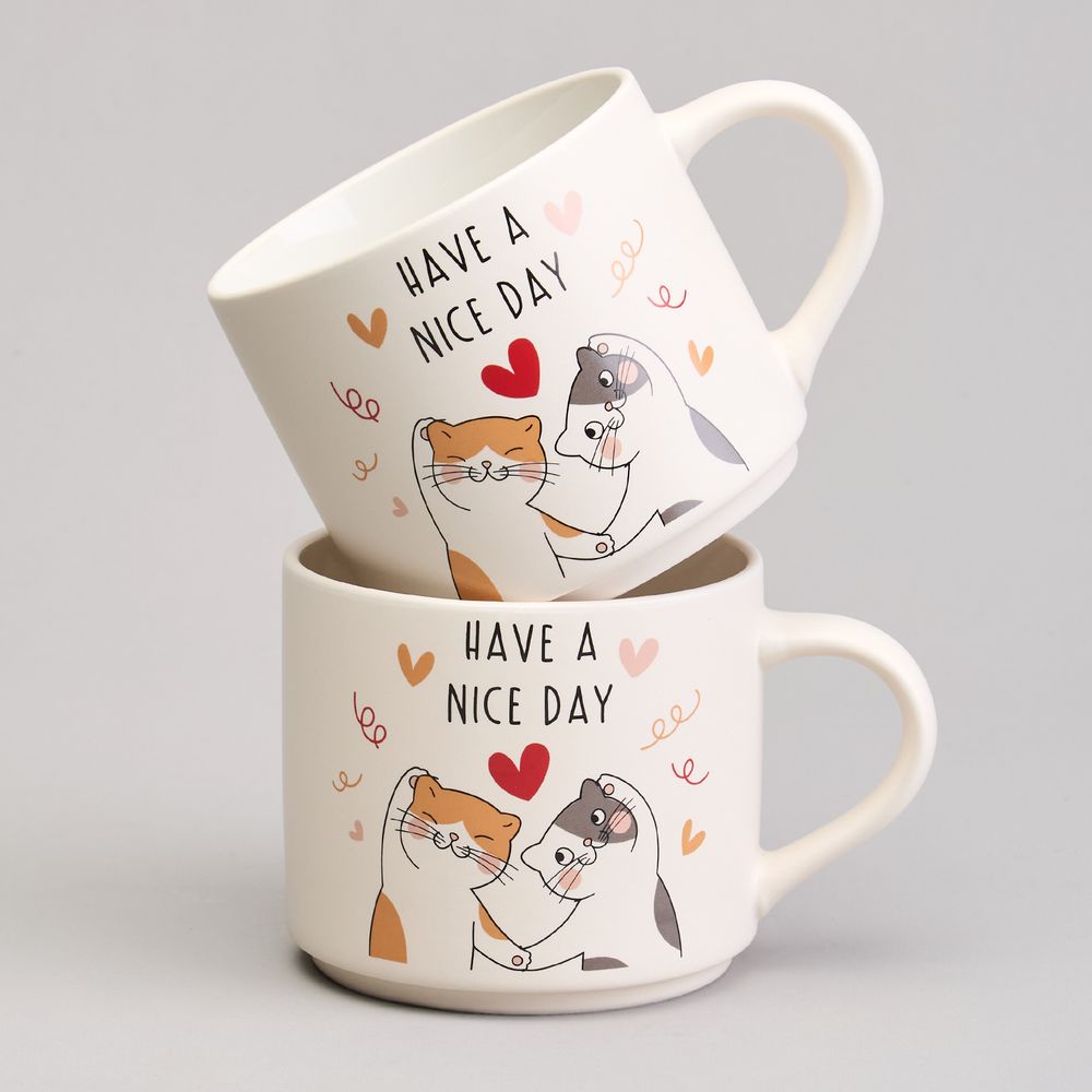 НАБОР КРУЖЕК LEFARD 400МЛ КОТЫ МАЛ.УП.=4шт