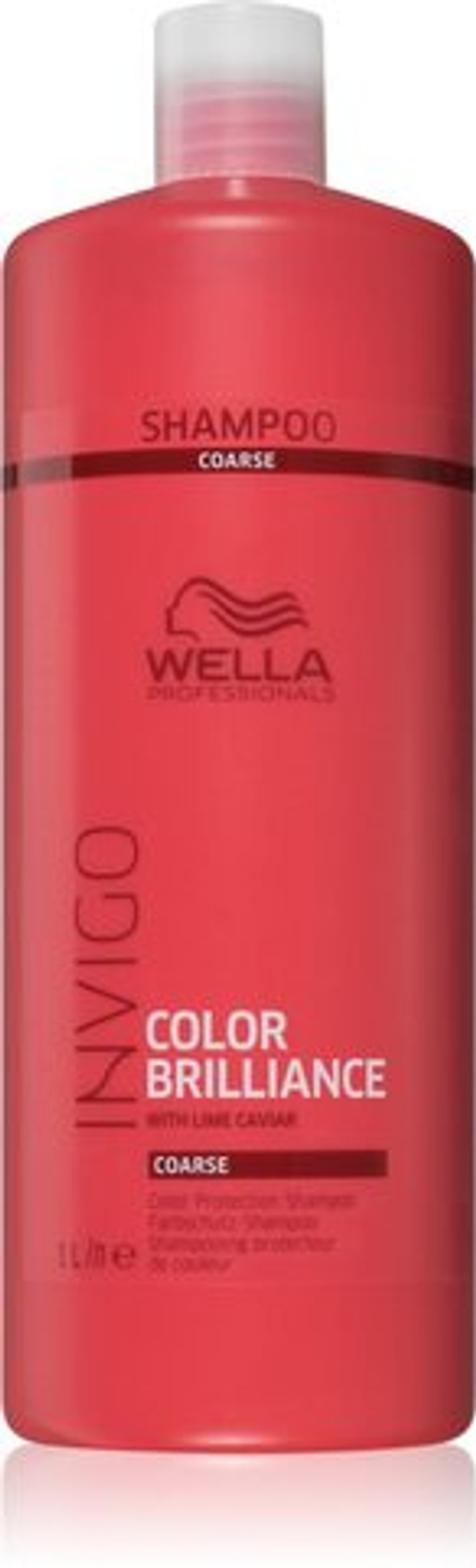 Wella Professionals Invigo Color Brilliance - шампунь для густых окрашенных волос /   1000  ml  / GTIN 8005610634340