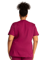 Топ медицинский женский Cherokee WW620, винный, 2XL