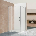 Душевой уголок Vincea Extra VSR-1E111280CL 80x120 стекло прозрачное/профиль хром