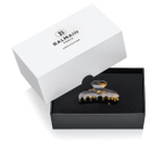 Balmain Hair Couture Заколка-краб цвет черепаховый размер S Pince a cheveux Small Tortoise