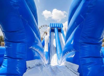 Водная горка «Высокие волны» 26,5*15*11 м