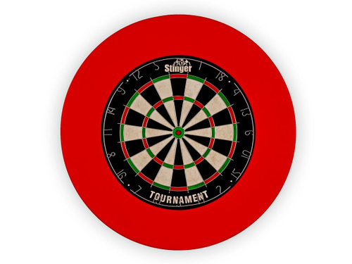Защитное кольцо для дартс-мишени Stinger, ширина 120мм, полиуретан, красное (SG-DBS-R)