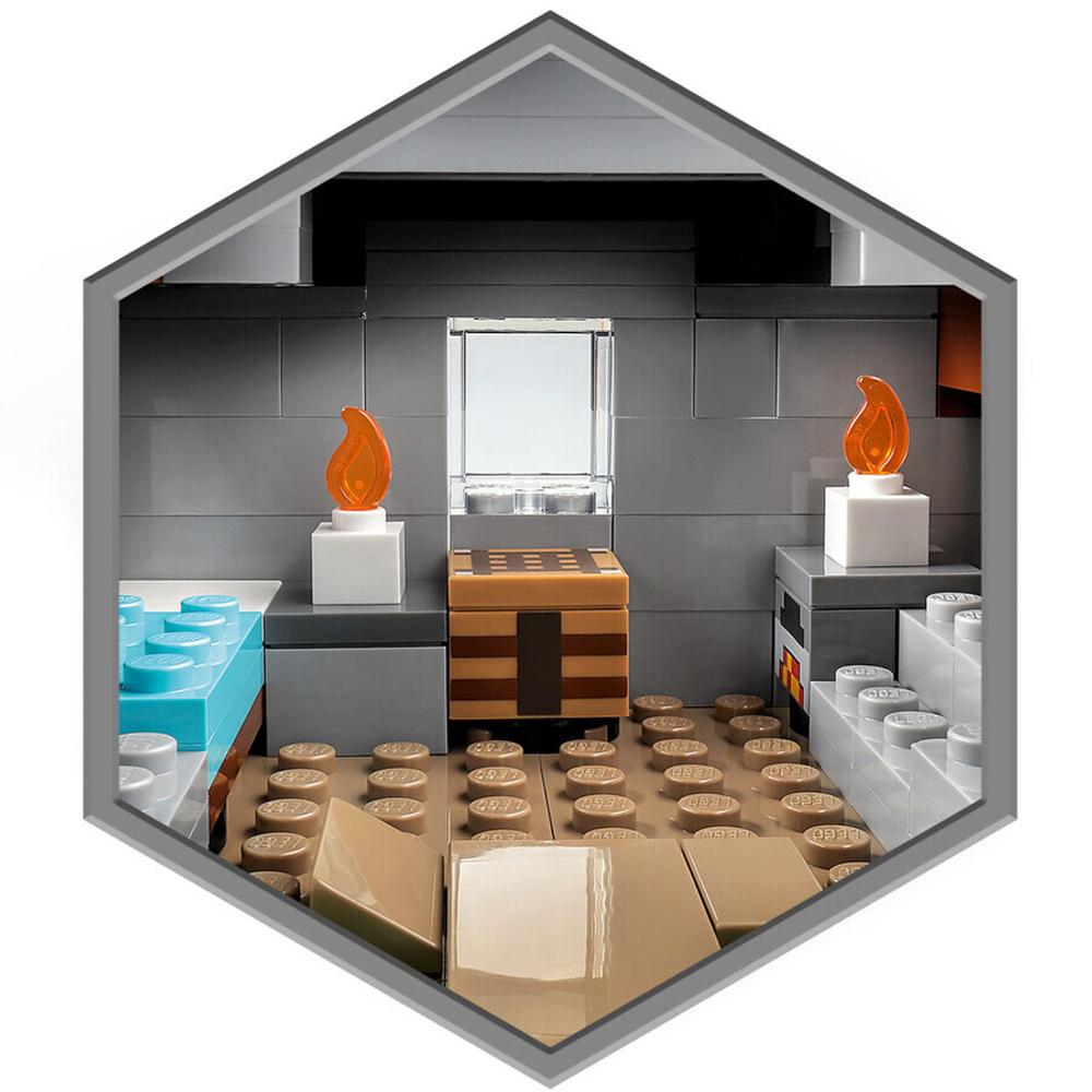 Конструктор LEGO Minecraft 21190 Заброшенная деревня