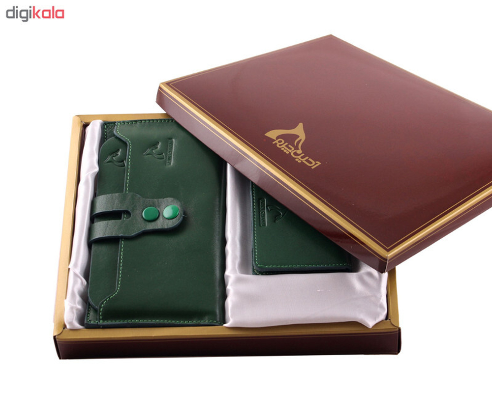 Комплект женский кошелек и ключница Barez Leather натуральная кожа Иран DS60 333