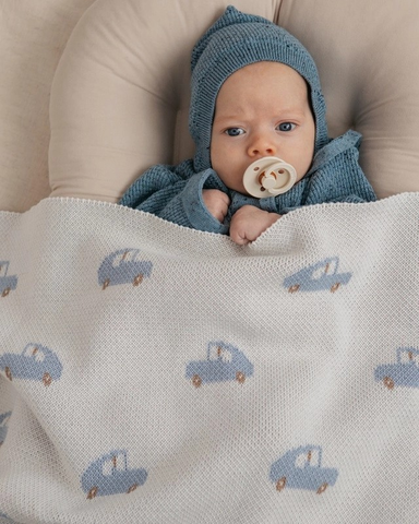 Плед вязаный 100% хлопок