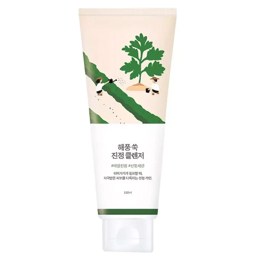 Round Lab Mugwort Calming Cleanser Пенка для умывания 150мл