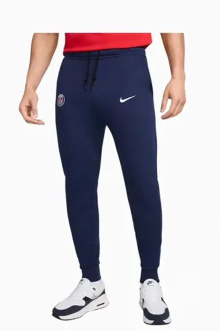 Штаны Nike PSG 24/25 Tech Fleece - темно-синий