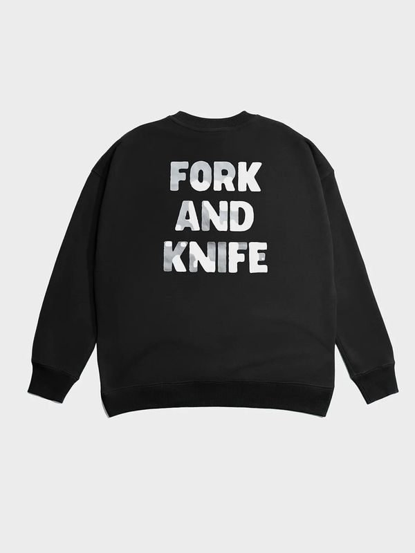 Толстовка F&K черная - фото 5