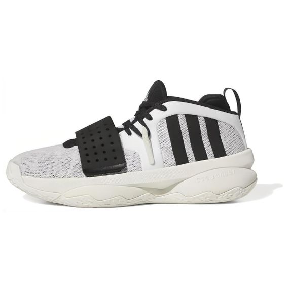 Adidas Dame 8 Extply White Black