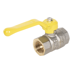 Кран шаровой латунный LD Pride 47.15.В-В.Р GAS Ду 15 Ру 40 вн-вн (рычаг)